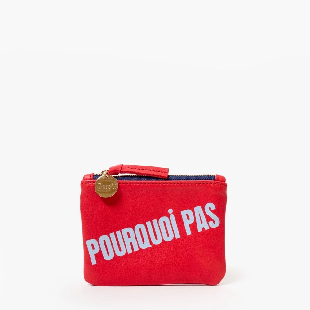 Clare V coin clutch NWT - Picture 2 of 8